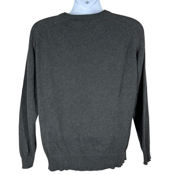 BILLS KHAKIS Men’s Charcoal Gray V-Neck Pullover Sweater Medium - Picture 3 of 5